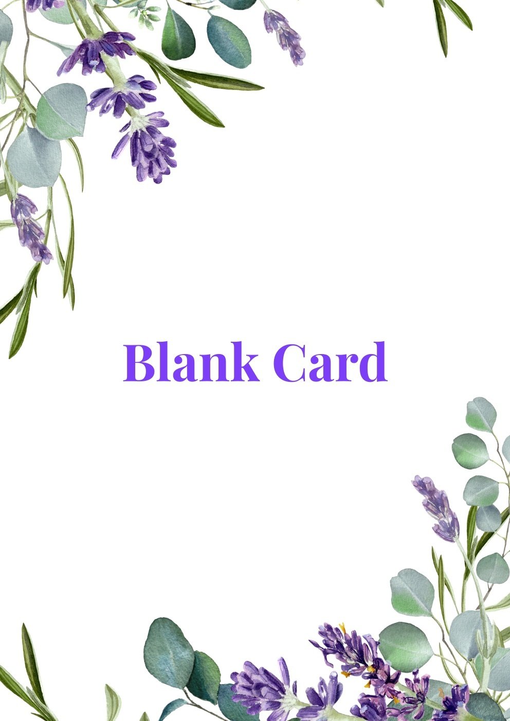 Blank Card